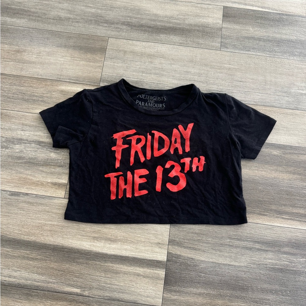 FRIDAY THE 13th CROP TOP
